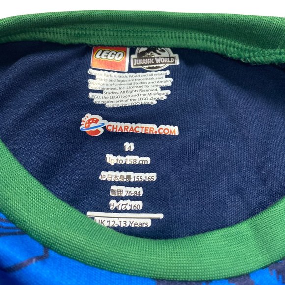 The LEGO Jurassic World Pyjama Set-Navy - Picture 5 of 5